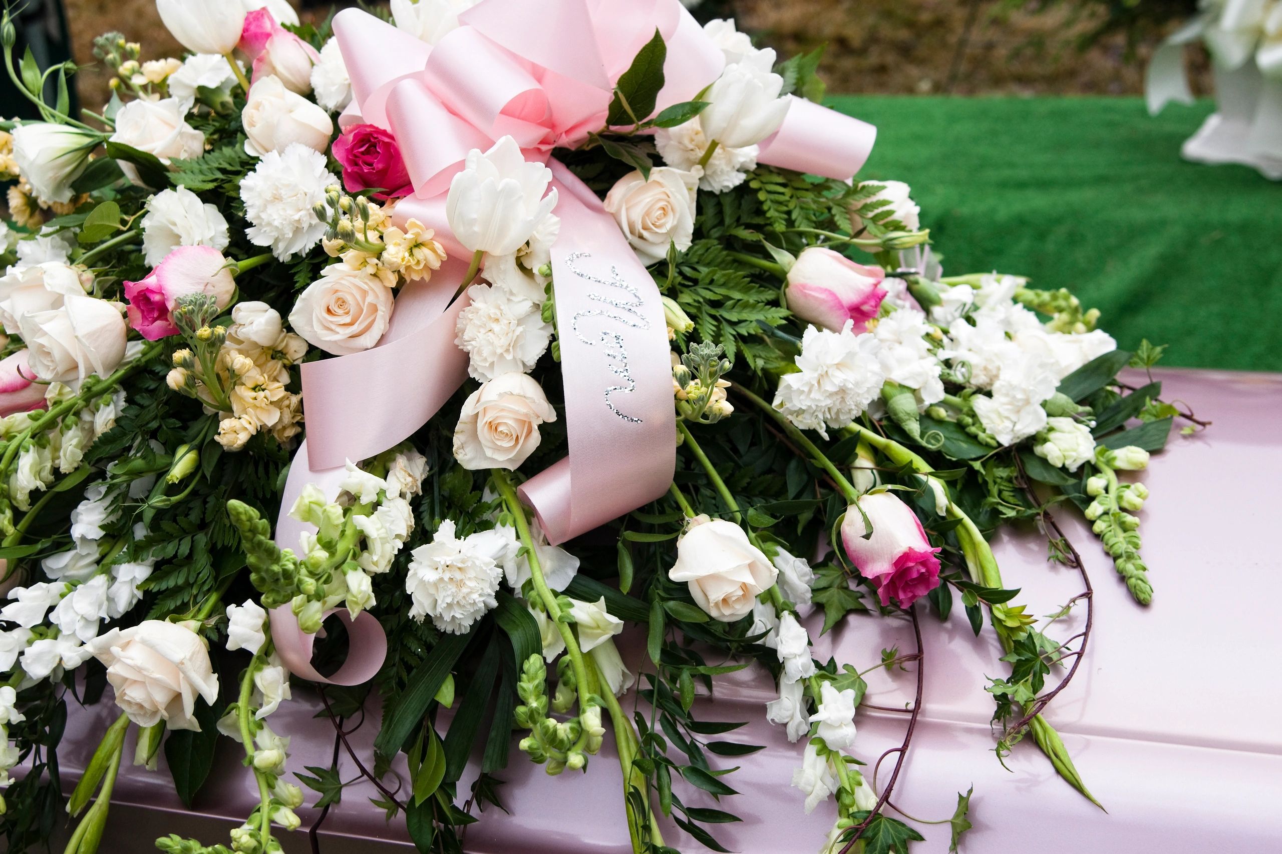 funeral flowers peaceful ceremony spiritual support