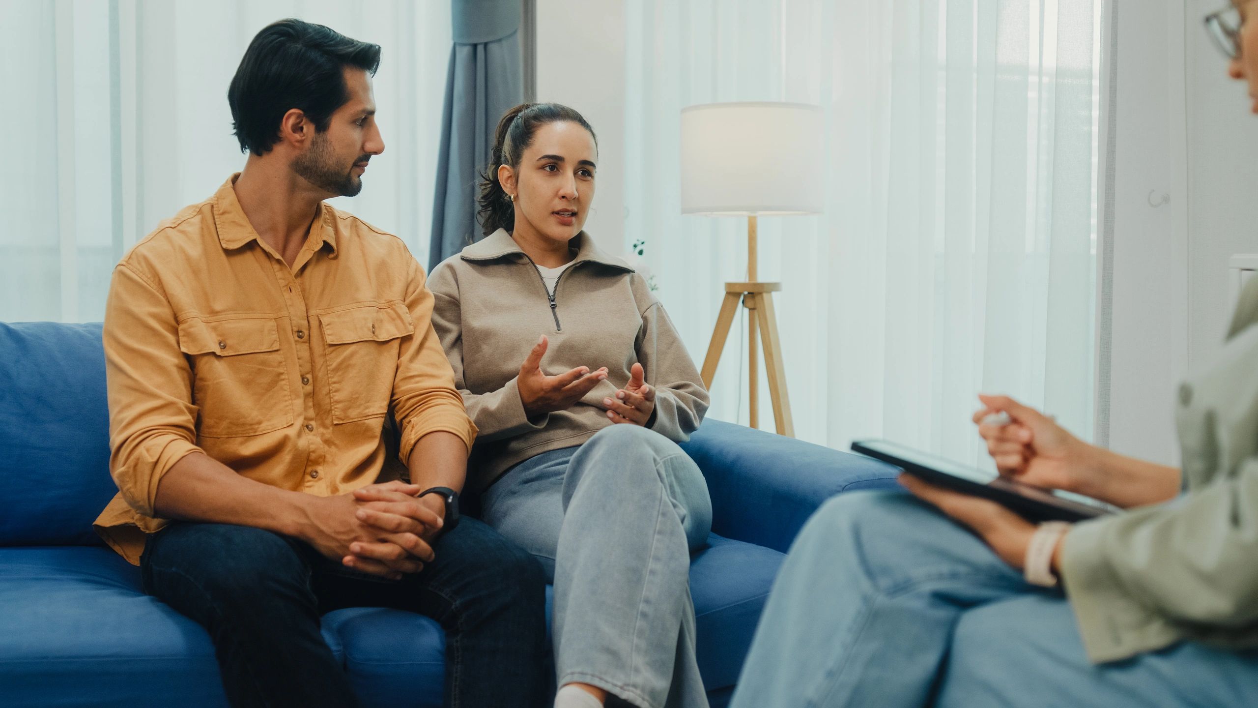 counseling session couple support