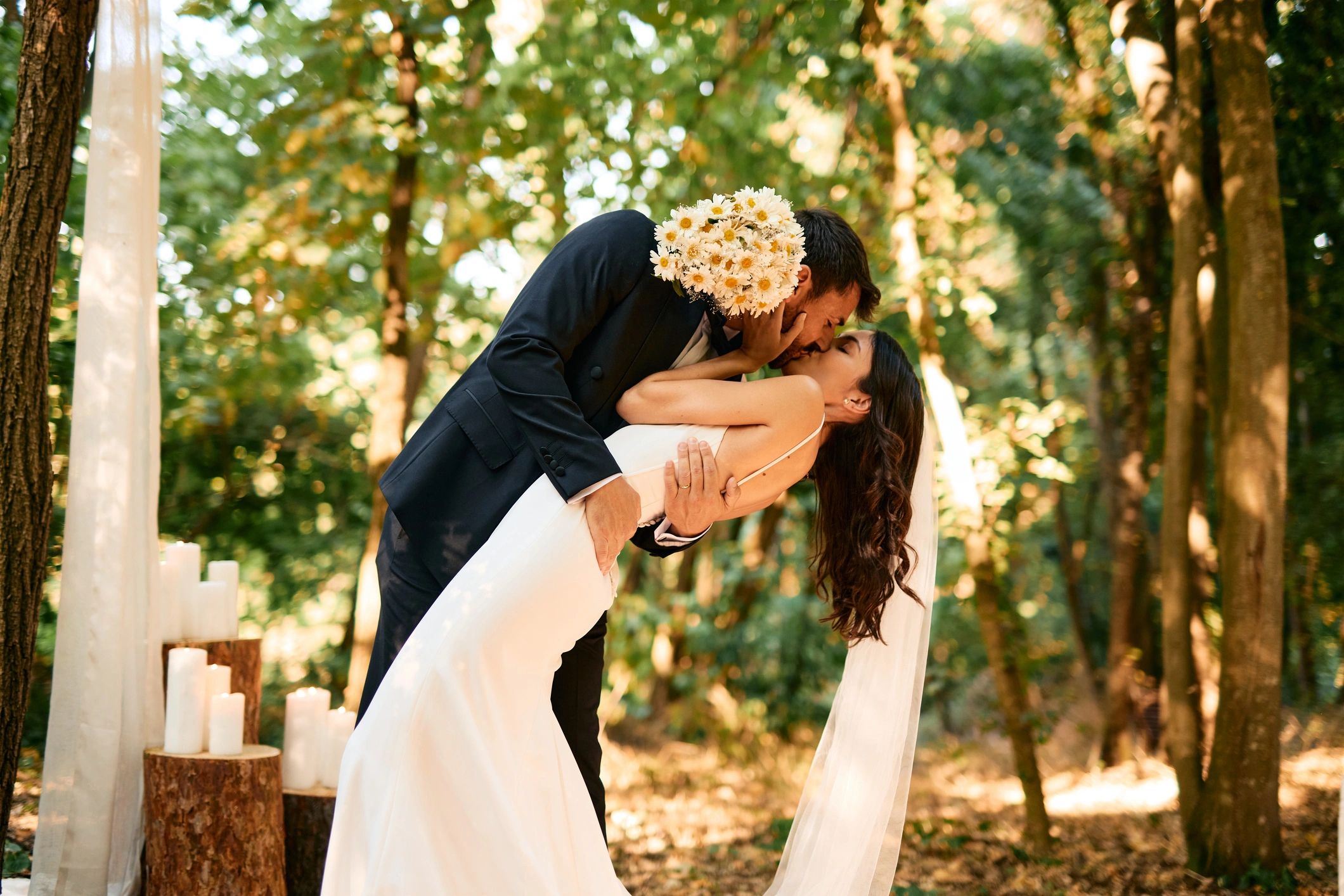 joyful wedding celebration